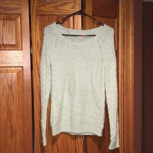 Mint Green Knitted Sweater